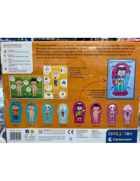 Juego educativo- el cuerpo humano