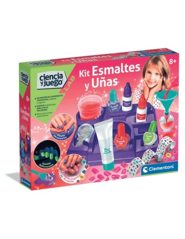 ciencia y juego - Kit Esmaltes y Uñas