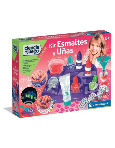 ciencia y juego - Kit Esmaltes y Uñas