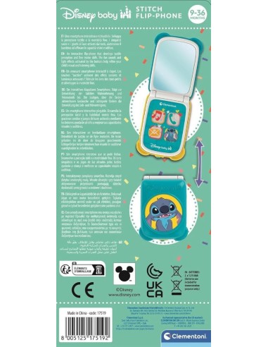 BABY PHONE DISNEY PLEGABLE STICH