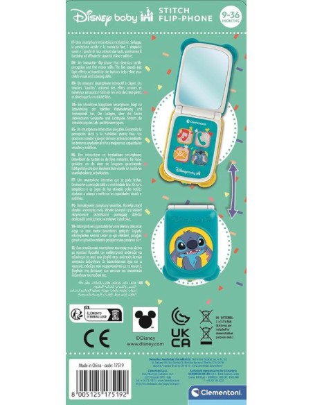 BABY PHONE DISNEY PLEGABLE STICH