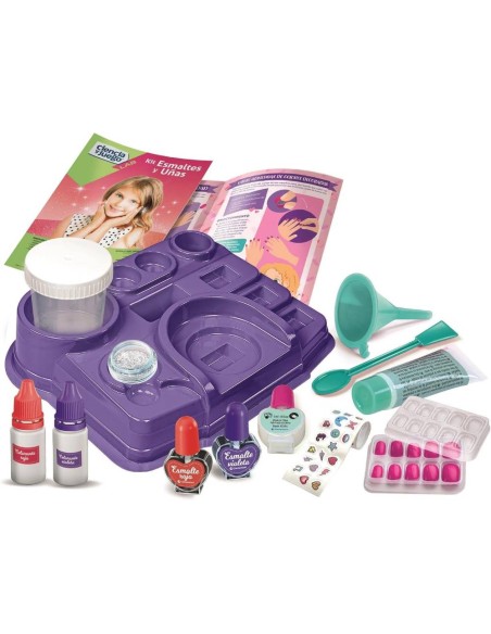 ciencia y juego - Kit Esmaltes y Uñas