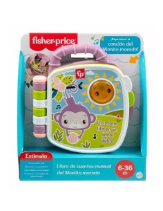 Fisher Price Libro Cuento Musical Morado