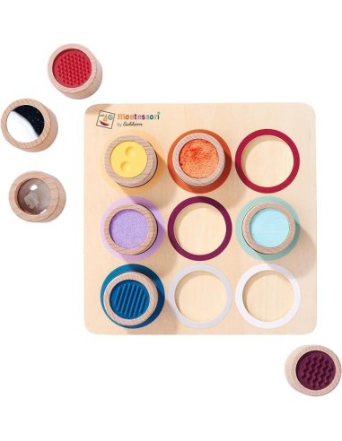 EH Tablero madera táctil Montessori