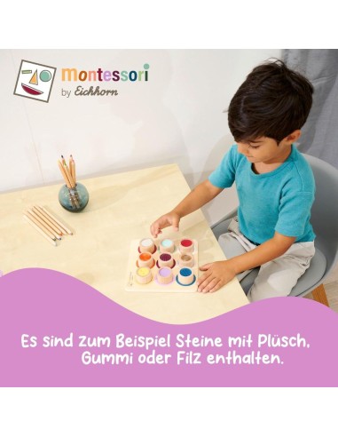 EH Tablero madera táctil Montessori