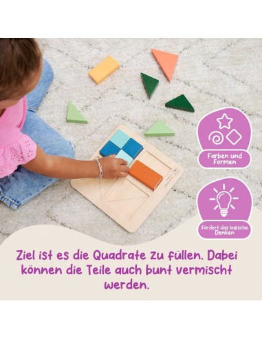 EH Puzzle formas madera Montessori