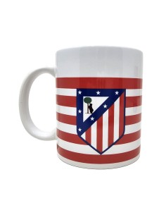 Atlético de Madrid taza cerámica rojibla
