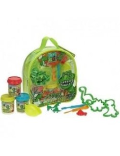 Mochila Dinosaurio Set Plastilina