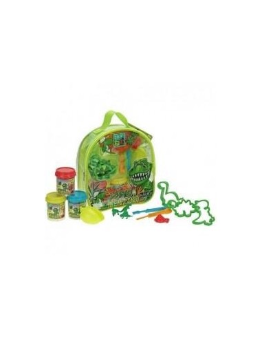 Mochila Dinosaurio Set Plastilina