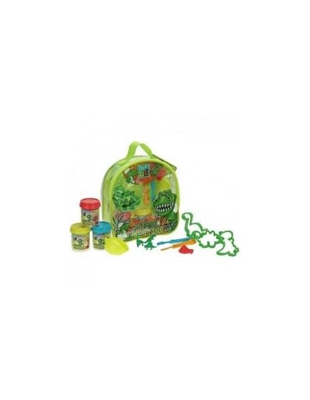 Mochila Dinosaurio Set Plastilina