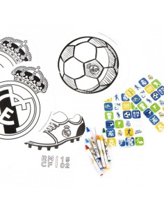 Album Actividades Coloreable Real Madrid 2