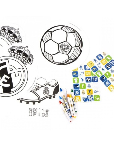 Album Actividades Coloreable Real Madrid