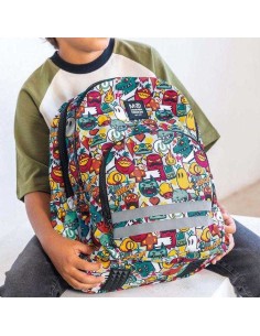 Mochila Triple Oslo Level Up Reciclada