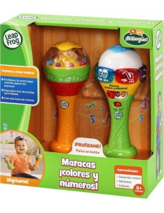 Maracas ¡Colores y números! Bilingüe 2