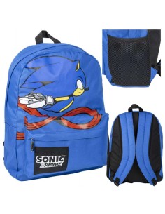 Mochila Escolar Grande Sonic Prime
