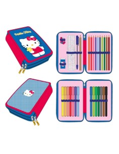 Plumier Doble Hello Kitty Estuche