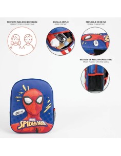 Mochila 3D Spiderman Marvel 31cm 2