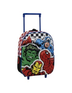 Mochila Infantil Trolley 3D Avengers 