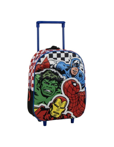 Mochila Infantil Trolley 3D Avengers 