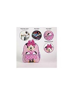 Mochila infantil escolar minnie 2