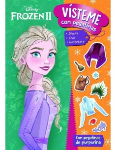 FROZEN 2. VÍSTEME CON PEGATINAS