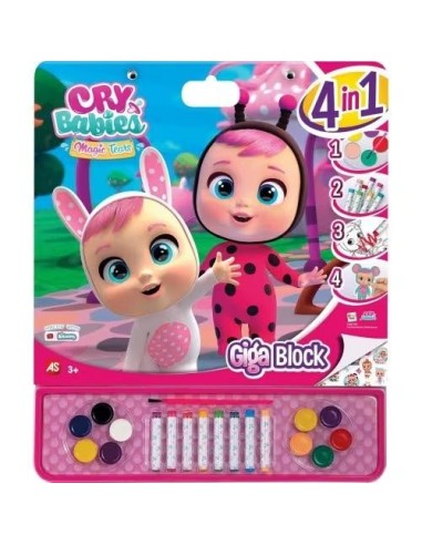 Mega Block Actividades Cry Baby 4 en 1 