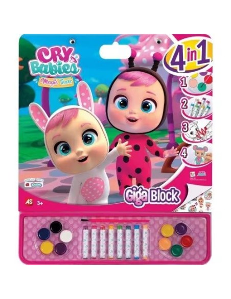 Mega Block Actividades Cry Baby 4 en 1 