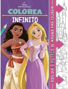 PRINCESAS. COLOREA INFINITO