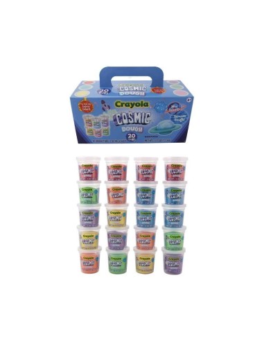 Pack 20 botes crayola cosmic dough
