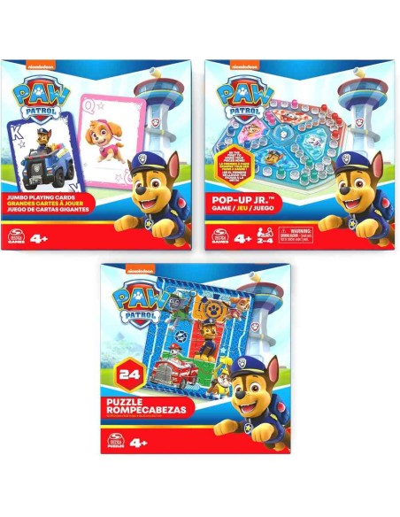 PAW Patrol – Pack 3 juegos