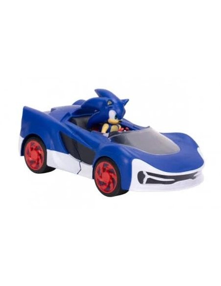 Vehiculo + Figura Sonic 