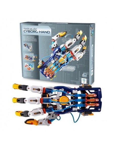 Mano Cyborg Energía Hidráulica