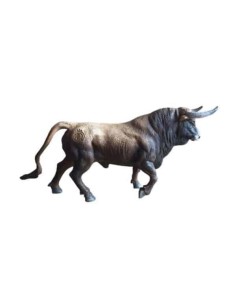 Figura Toro Bravo Castaño Trotando
