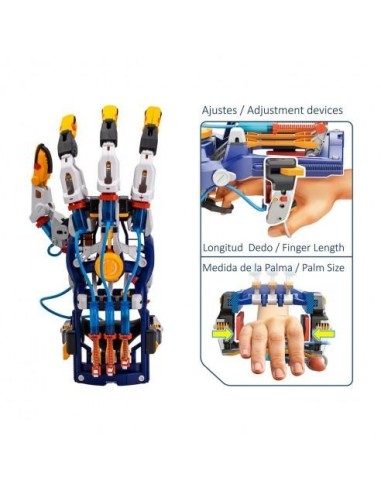 Mano Cyborg Energía Hidráulica