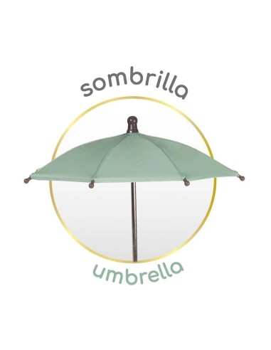 Carro de Muñecas Capriccio con Sombrilla