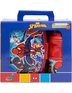 Set Sandwichera y Botella Spiderman