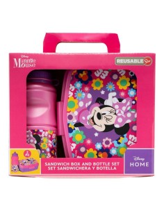 Minnie Set Sandwichera y Botella
