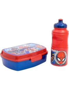 Set Sandwichera y Botella Spiderman 2
