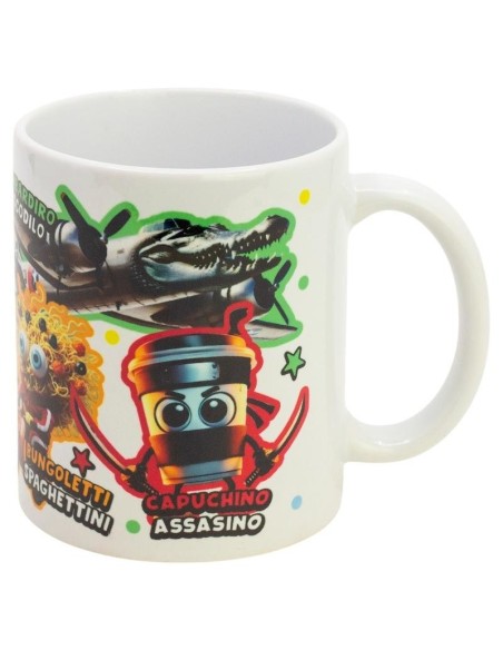Taza Ceramica Italian Brainrot 325ml