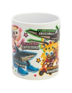 Taza Ceramica Italian Brainrot 325ml 2