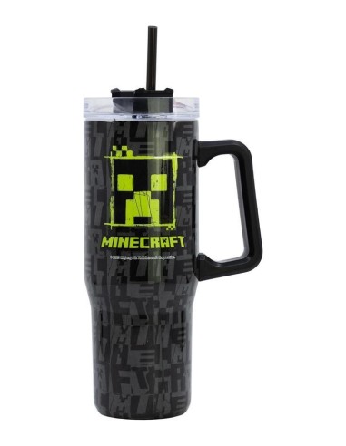 Taza Termo XL Acero Inoxidable Minecraft