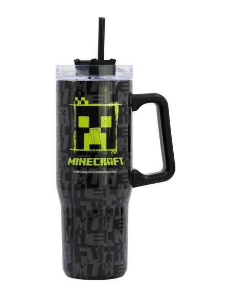 Taza Termo XL Acero Inoxidable Minecraft
