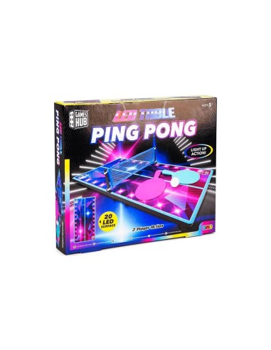 Juego Mesa LED Table Ping Pong