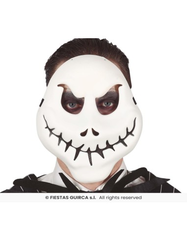MASCARA FANTASMA GRUÑON, PVC