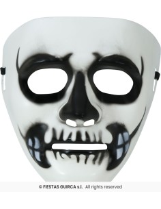 MASCARA ESQUELETO, PVC 2