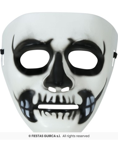 MASCARA ESQUELETO, PVC