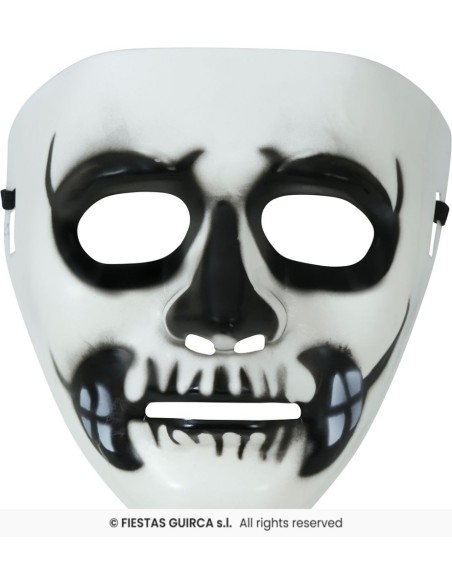 MASCARA ESQUELETO, PVC