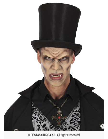 Colmillos vampiro plata