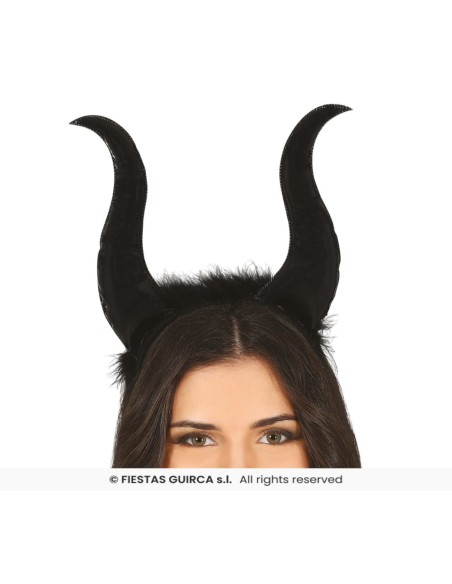 DIADEMA DEMONIO NEGRA