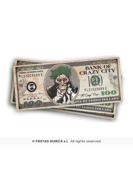 75 BILLETES  MR SMILE 6X15 CMS